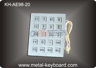 USBかPS/2インターフェイスが付いている20のキーのステンレス鋼の産業キーボード