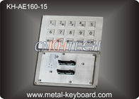 反破壊者の産業金属のキーボード、破壊者の加算機型鍵盤15の極度のサイズのキー