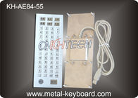 ステンレス鋼55はカスタマイズ可能なキーボードの金属PS/2、USBを調整します