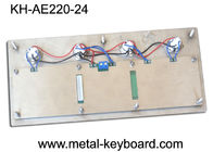 24 のキーの険しいステンレス鋼の産業記入項目のキーボード、完全な金属のキーボード