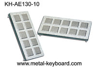 IP65はステンレス鋼のキーボード、カスタマイズ可能なssのキーボード10の極度のサイズのキーを評価しました