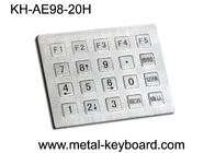 産業ステンレス鋼のキオスクのキーパッド、水証拠、塵の加算機型鍵盤