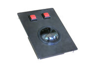 樹脂のパネルの台紙のトラックボール ポインティング デバイスの黒い金属2のカスタマイズされたボタン