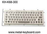ちり止めの金属のコンピュータのキーボード、ステンレス鋼のキーボード68の主ボタン
