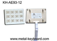 4x4 レイアウトの 16 のキーのカスタマイズ可能で険しい IP65 水証拠の金属のキーパッド