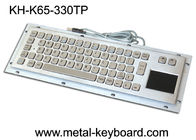 65のキーおよびタッチパッドが付いている産業コンピュータのキーボードを取付ける背面パネル