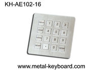 破壊者の抵抗力がある産業金属の数字キーパッド4x4 16のキーは設計します
