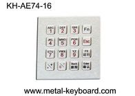 IP65 16 キーのデジタル統合された機能キーパッドが付いている産業金属のキーボード