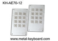 12 のキー/7 ピン コネクタが付いている産業ステンレス鋼のキオスクのキーボード