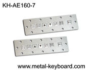 カスタマイズ可能な金属のキオスクのキーボード、7つのキーの険しいキーパッドの産業機能