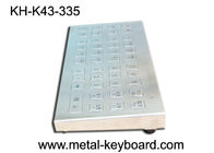 充満キオスクのための IP65 率によって高耐久化されるキーボード、ステンレス鋼のキーボード