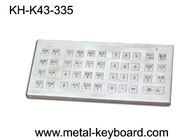 IP65は43の極度のサイズのキーのデスクトップの金属高耐久化されたキーボードの金属を評価しました