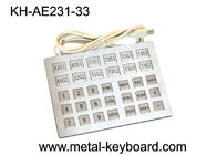 33 のキーの注文の産業キオスクのステンレス鋼のキーボード