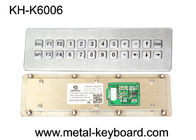 USBポートの産業カスタマイズされた耐候性があるキーパッド、24のキーの険しいキーパッドの金属