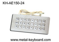 USB および天面の土台が付いている産業険しい金属のキオスクのキーボード