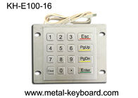 防気金属キーボード 上部パネルマウント付き 16ボタンのチェックデバイスキーボード