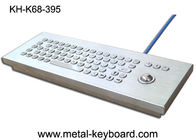 トラックボールが付いている IP65 産業金属の険しいキーボード、卓上コンピュータのキーボード