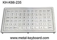 20mA PS2の険しいステンレス鋼のキーボード800dpiのパネルの台紙66のキー