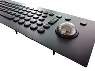 レーザーのトラックボールが付いているパネルの台紙PS/2のPCの金属のキーボード