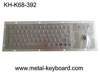 Accuateのポインティング デバイスのためのトラックボールが付いている高耐久化された産業金属SSのキーボード