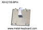 IP65 Rated Rugged Metal Numeric Keypad , 16 Keys Digital keypad