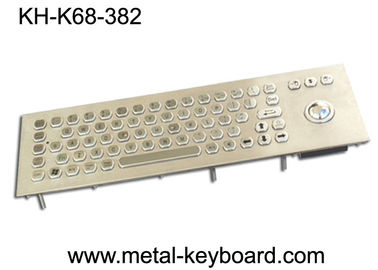 71のキーの産業コンピュータのキーボード、自己サービス ターミナルのためのステンレス鋼のキーボード