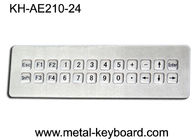 IP65は24のキーの取付け可能なステンレス鋼の産業キーボードを防水します