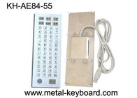高耐久化された 55 のキーの産業金属のキーボード、金属のコンピュータのキーボード