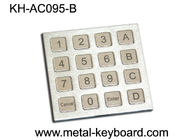 16 のキーの塵の証拠のステンレス鋼のキーボード IP 65 のアクセス管理のキーパッド