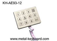 ステンレス鋼12の販売のキオスクのための主金属の数字キーパッド、アクセス管理のキーパッド