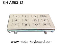 デジタル キーパッド IP 65 の自動販売機のための水の証拠の金属のキーパッド 12 のキー
