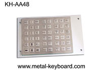 48 のキーの充満キオスクのための反破壊者の金属のステンレス鋼のキーボード