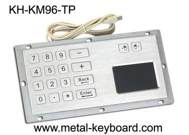 USB インターフェイスが付いている産業パネルの台紙のタッチパッドのキーボード、注文の機械キーボード
