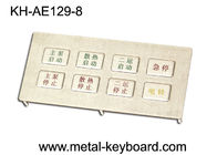 パネルの台紙 8 のキーのステンレス鋼のキオスクのキーパッド、金属キーパッド
