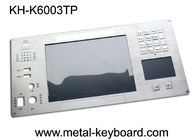 デジタル キーパッドが付いている金属のキーボードおよび工業計測のためのタッチパッド