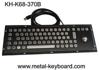 レーザーのトラックボールが付いているIP65 Win10のステンレス鋼のコンピュータのキーボード