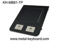 2つのキーの産業ポインティング デバイスのパネルの台紙の黒のステンレス鋼のタッチパッドの耐久財