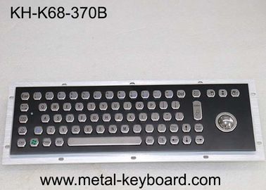 USBのパネルの台紙のトラックボール マウスのステンレス鋼のキーボード