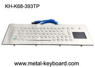 5V DC FCC PS/2のステンレス鋼のキーボード393X133mm