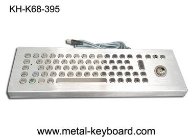 70のキーの険しいデスクトップの産業コンピュータのキーボードのキオスクの金属