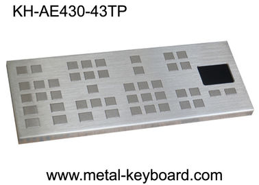 タッチパッド/大きいキーのパネルの台紙のキーボードの精密の破壊者の抵抗力がある産業キーボード
