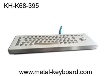 独立ステンレス鋼の高耐久化されたキーボード、トラックボールが付いている産業デスクトップのキーボード